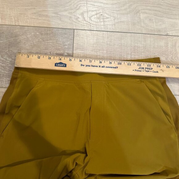 ATHLETA WOMENS MUSTARD YELLOW PANTS PULL ON SIZE 6 - Picture 4 of 8
